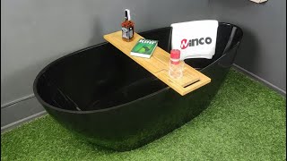 Окремостояча камяна ванна Besco Goya