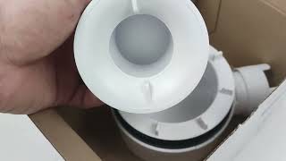 Сифон для душового піддонів Riho Basel з отвором 90 мм, white