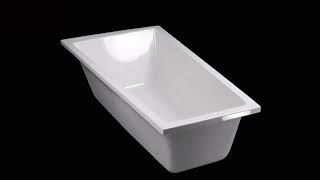 Асиметрична акрилова ванна Vagnerplast Cavallo Offset, Купити асиметричну ванну, Ванна з акрилу